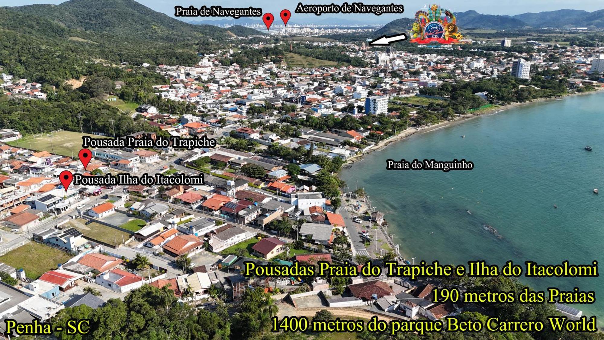 Pousada Ilha Do Itacolomi เปงญา ภายนอก รูปภาพ